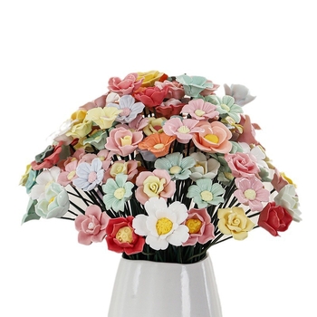 Βάζο πορσελάνης για λουλούδια, μοντέρνα απλότητα, έτοιμο δώρο για γάμους και εορτές