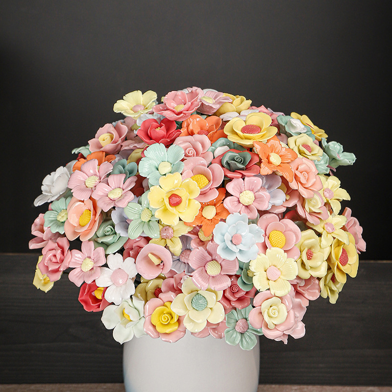 Βάζο πορσελάνης για λουλούδια, μοντέρνα απλότητα, έτοιμο δώρο για γάμους και εορτές