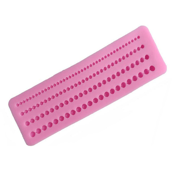 Excelle Σιλικόνη Φόρμα Κέικ – Κυκλική, Με Μοτίβο Κολιέ Μαργαριριών