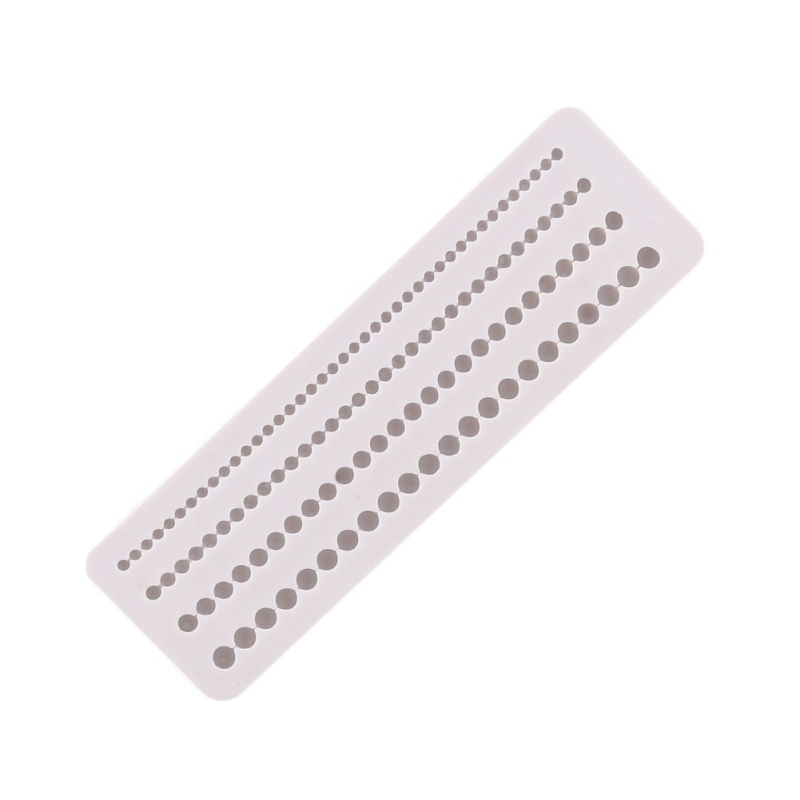 Excelle Silikoonist Küpsetuskook Vorm – Ringikujuline Pärlite Kaelakee Motiiv