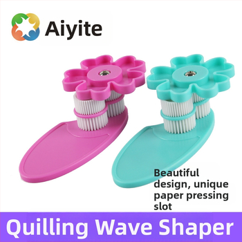 Квилинг инструмент за оформяне на вълни – ABS корпус; марка Eyit; полу-механичен и полу-ручен режим на работа; стил: карикатурен; инструменти за хартия