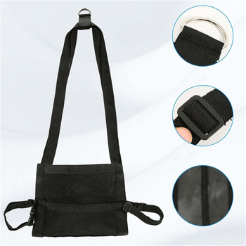 Augintinio sverimo maišas su Velcro PVC tinkleliu – kelionėms, paprastos ir šiuolaikiškos išvaizdos, daugiafunkcinė