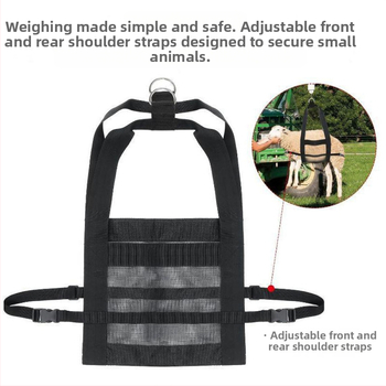 Augintinio sverimo maišas su Velcro PVC tinkleliu – kelionėms, paprastos ir šiuolaikiškos išvaizdos, daugiafunkcinė