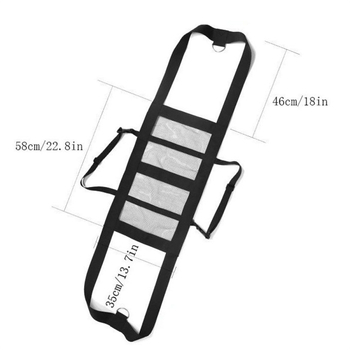 Augintinio sverimo maišas su Velcro PVC tinkleliu – kelionėms, paprastos ir šiuolaikiškos išvaizdos, daugiafunkcinė