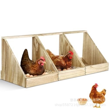Ξύλινο κουτί φωλιάς κοτόπουλων, τοίχο-εγκαταστημένο, κατοικία πουλερικών, Yangtai