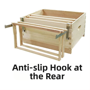 Ενιαίο σχέδιο από ανοξείδωτο ατσάλι – στήριγμα για πλαίσια κυψέλης, ενσωματωμένο εργαλείο μελισσοκομίας