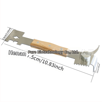 Εργαλείο Μελισσοκομίας Bai Chun: Ανοξείδωτο πολυλειτουργικό μαχαίρι κυψέλης για αποκόλληση κηρήθρας και απομάκρυνση μελιού