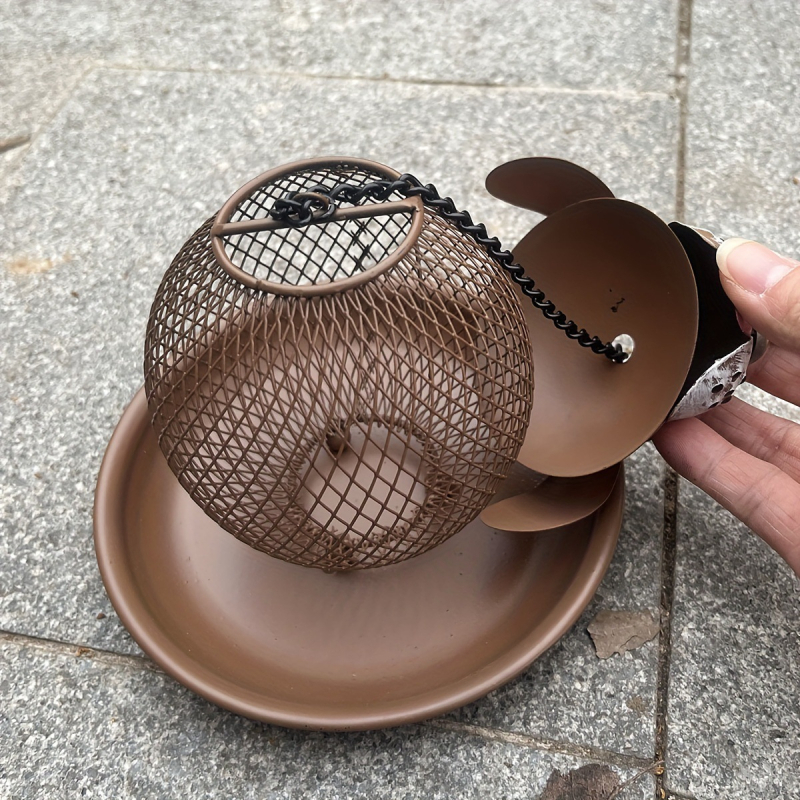 Hrănitoare de păsări - Juhong, rășină sintetică pentru exterior, stil modern minimalist