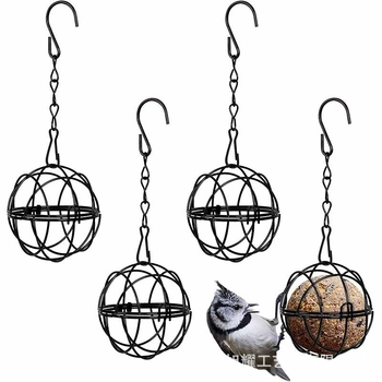 Τροφοδότης πουλιών από σίδηρο, σφυρηλατημένο σίδερο, μοντέρνος μινιμαλισμός, εξωτερική χρήση, μοντέλο 2978492