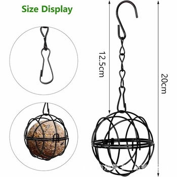 Τροφοδότης πουλιών από σίδηρο, σφυρηλατημένο σίδερο, μοντέρνος μινιμαλισμός, εξωτερική χρήση, μοντέλο 2978492