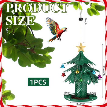 Αυτόματος εξωτερικός κρεμαστός μεταλλικός τροφοδότης-πουλιών