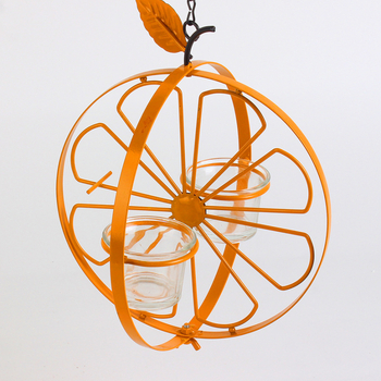 Κρεματός μεταλλικός ταΐστρας για πουλιά, αγροτικού στυλ, μεταλλικά έργα τέχνης, εξωτερική χρήση σε μπαλκόνι