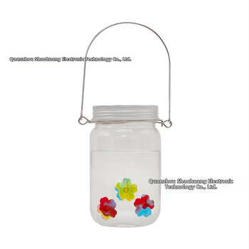 Kolibrių vandens tiekėjas su skaidriu puodeliu, Mason jar stilius, lauko naudojimui, mygtuko valdymas, IP44