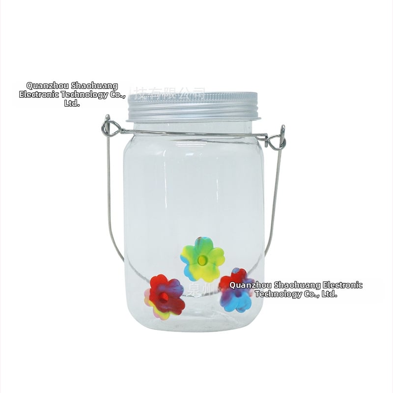 Kolibrių vandens tiekėjas su skaidriu puodeliu, Mason jar stilius, lauko naudojimui, mygtuko valdymas, IP44