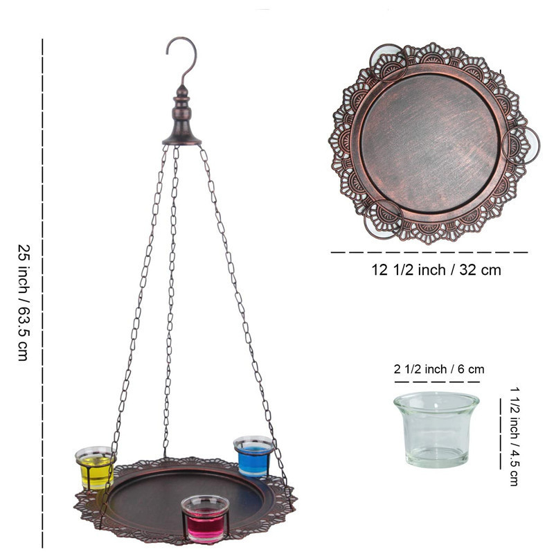Metalinė lesyklėlė paukščiams - kabinama lauke