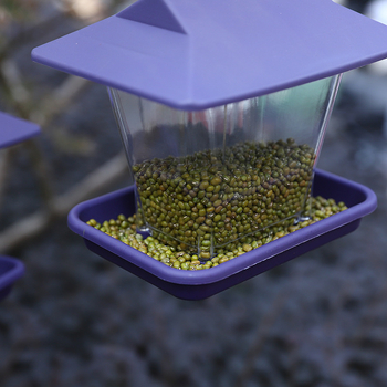 East Appointment Κρεμαστή ταΐστρα πουλιών – διαφανές πλαστικό, για πουλιά, κατάλληλη για εσωτερικούς και εξωτερικούς κήπους