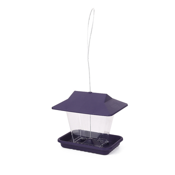 East Appointment Κρεμαστή ταΐστρα πουλιών – διαφανές πλαστικό, για πουλιά, κατάλληλη για εσωτερικούς και εξωτερικούς κήπους