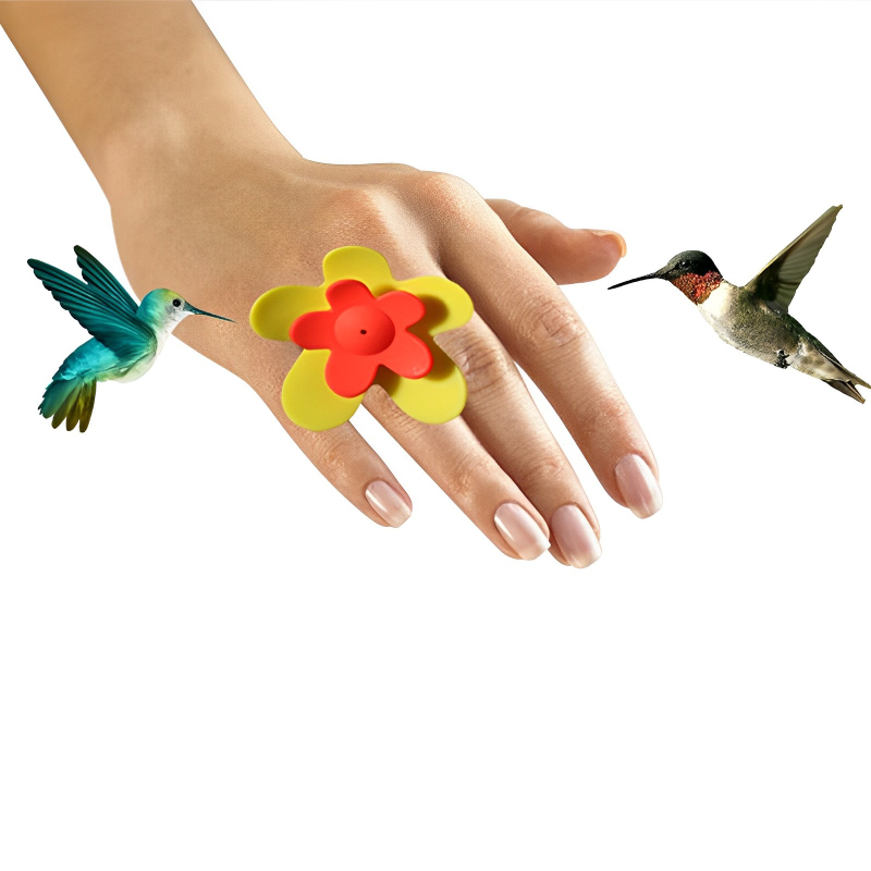 Rankinis lauko paukščių lesyklėlė gėlės formos — Silikonas; Kilmė Zhejiang; Nėra importuota; Tinka akvariumui