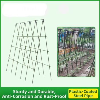 Metalinė kopimo rėmas sode, pastorinis stilius, derinamas naudojimas