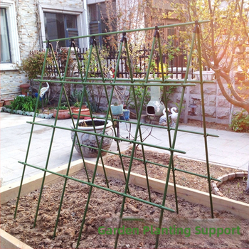 Metalinė kopimo rėmas sode, pastorinis stilius, derinamas naudojimas