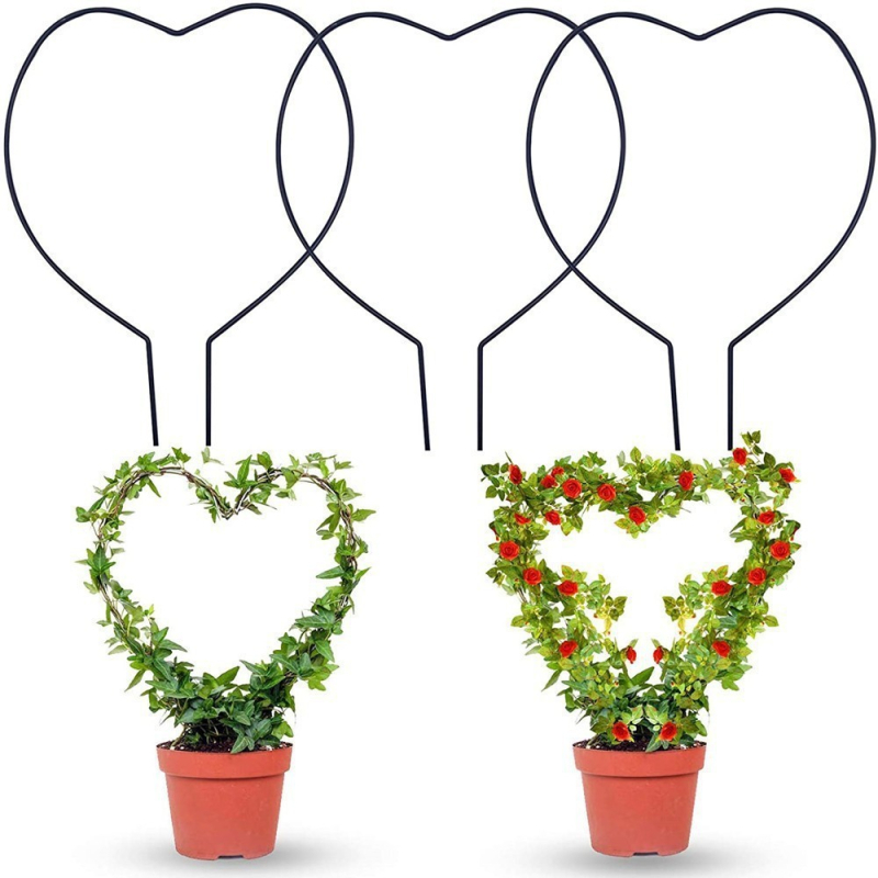 Suport metalic pentru plante, design circular, pentru exterior, plante cățărătoare, Yongchang Tip A/B