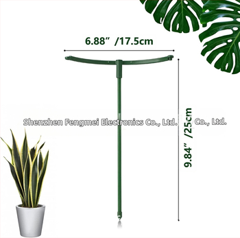 Σετ 12 στηρίγματα φυτών, πτυσσόμενα, κατάλληλα για εσωτερική και εξωτερική χρήση, για hydrangea