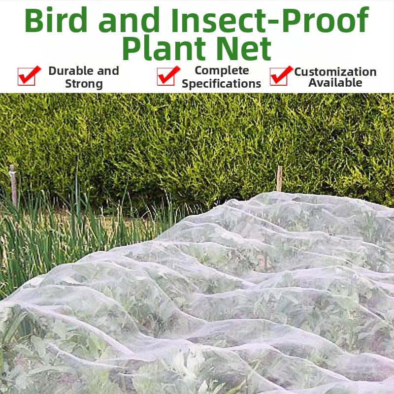 Augalų apsaugos tinklas nuo kenkėjų — aukšto tankio, be šešėliavimo (polietilenas; mechaninė gamyba; prekinis ženklas Boxin)