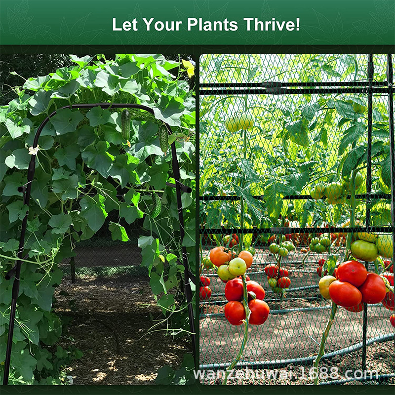 A-Frame išorinė grotelė vijokliniams augalams, PE plastiko danga, augalų laikiklis