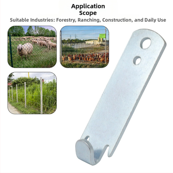 Σετ από 2 τεμάχια στριφογυριστής για καλώδιο με στήριγμα Τ-στήλης για τύλιγμα συρματοσχοινιού φράχτη – εργαλείο κηποτεχνίας από τη Xingweiqiang