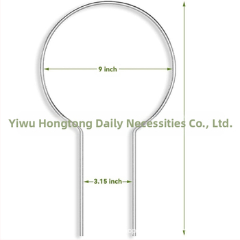 Sodinimo dekoratyviniai papuošalai – akrilo augalų atramos žiedas (Medžiaga: akrilas; Paskirtis: augalų atramos žiedas; Tipas: sodo dekoratyviniai papuošalai)