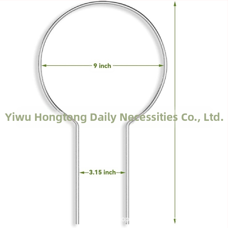 Sodinimo dekoratyviniai papuošalai – akrilo augalų atramos žiedas (Medžiaga: akrilas; Paskirtis: augalų atramos žiedas; Tipas: sodo dekoratyviniai papuošalai)