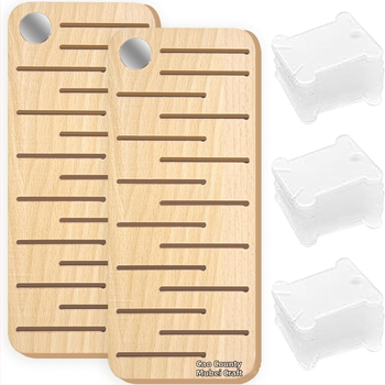 Ξύλινη θήκη μπομπινών για ράψιμο – μοντέρνος μινιμαλιστικός σχεδιασμός, ξύλινη κατασκευή