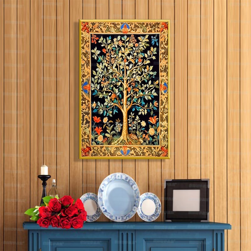 Mona Lisa Royal kryžminio siuvinėjimo komplektas – augalai ir gėlės, medvilnė, 11CT, paprastas ir modernus