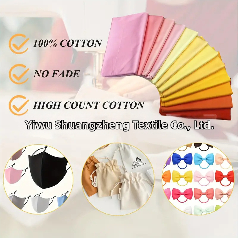 Памучни квадратчета за шиене, тъкана материя, 90% памук, 10% полиестер, тъкана памучна шарка, подходящи за четири сезона