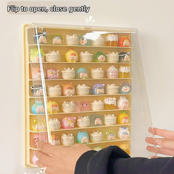 Κουτί αποθήκευσης φιγούρων – τοίχο-εκθεσιακός κάδος, PET υλικό, χωρητικότητα 1 L, προστασία από σκόνη, δυνατότητα προσθήκης λογότυπου