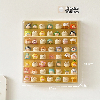 Κουτί αποθήκευσης φιγούρων – τοίχο-εκθεσιακός κάδος, PET υλικό, χωρητικότητα 1 L, προστασία από σκόνη, δυνατότητα προσθήκης λογότυπου