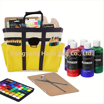 Чанта за съхранение на арт материали, дизайн socket-type, триизмерна форма, плат Оксфорд, YiYUGuY