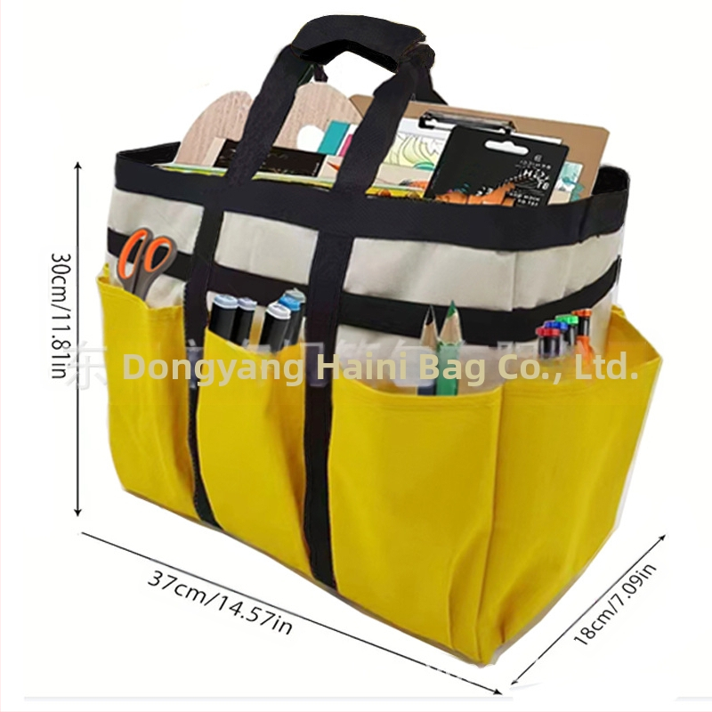 Чанта за съхранение на арт материали, дизайн socket-type, триизмерна форма, плат Оксфорд, YiYUGuY