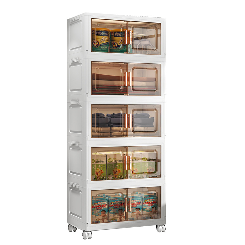 Weiya PP Μινιμαλιστικό Αποθηκευτικό Ντουλάπι για Παιχνίδια και Μικροαντικείμενα