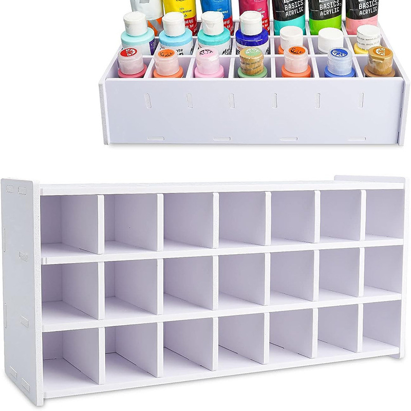 Boxă de depozitare a vopselei pentru birou, din PVC, 2 L capacitate, pliabilă, compartimentată, pentru organizarea telecomenziilor, rechizitelor și telefoanelor mobile