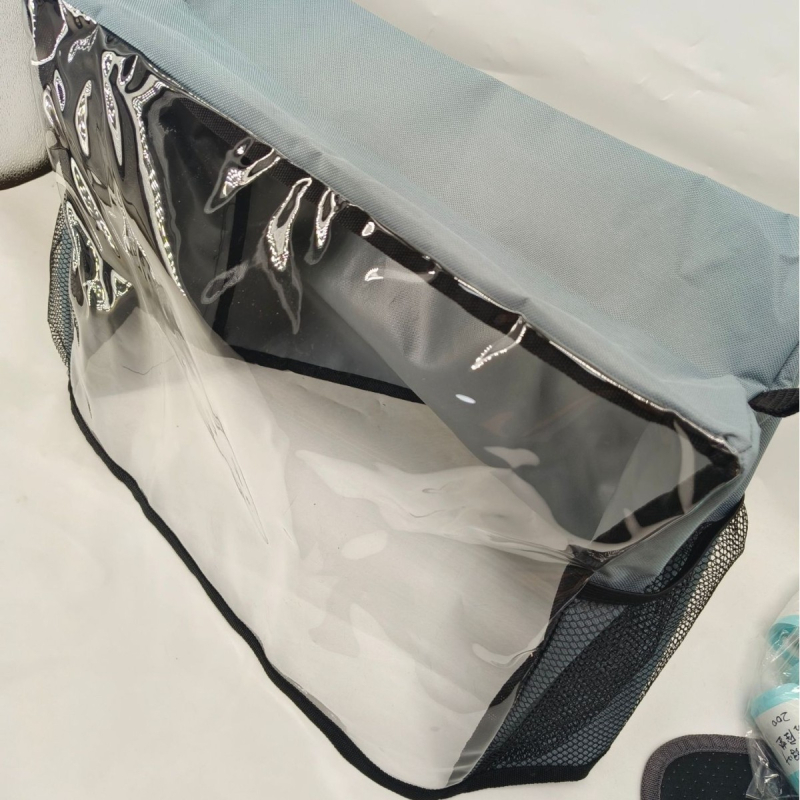 Šujmašīnas vāciņš, 600D poliesters + caurspīdīgs PVC, universāls aizsargs, pielāgošana pieejama, Hua ran zīmols