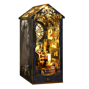 Дървен 3D модел за сглобяване на книжна подставка — детективска тема, произход Guangzhou, марка Great House / Gite House