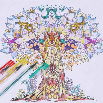 Σετ στυλό gel (100 τεμάχια), περίβλημα από πλαστικό, μοντέλο zc100-100, κατάλληλο για γραφείο και είδη γραφείου