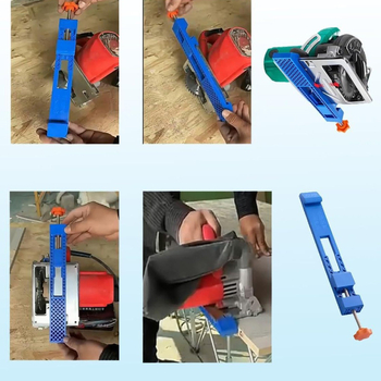 Ρυθμιζόμενη βάση οδηγός ράγα κοπής για μηχανές κοπής – ABS υλικό