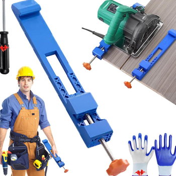 Ρυθμιζόμενη βάση οδηγός ράγα κοπής για μηχανές κοπής – ABS υλικό