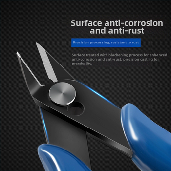 Dijagonalne kliješta za modeliranje rezanje — materijal PE + karbonska čelika, težina 0.1 kg