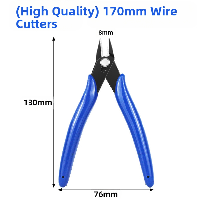Dijagonalne kliješta za modeliranje rezanje — materijal PE + karbonska čelika, težina 0.1 kg