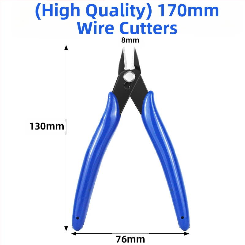 Dijagonalne kliješta za modeliranje rezanje — materijal PE + karbonska čelika, težina 0.1 kg