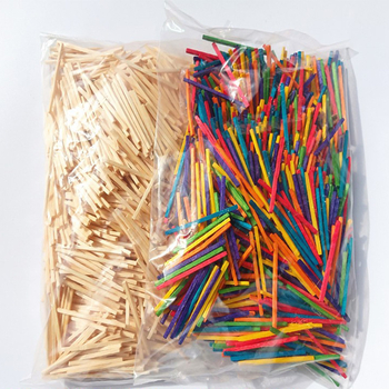 Брезови дървени пръчки за DIY занаяти – кръгли и квадратни форми, Chrysanthemum craft