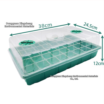 Τράπεζα σπορόφυτων με 40 οπές από PET για οικιακή κηπουρική, αναπνεύσιμη, διαπερατή στο φως, βιοδιασπώμενη, ανθεκτική στη διάβρωση και ανθεκτική, με blister τεχνολογία, κατάλληλη για επιτραπέζια ή δάπεδο χρήση